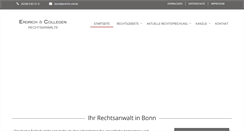 Desktop Screenshot of erdrich-coll.de