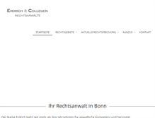 Tablet Screenshot of erdrich-coll.de